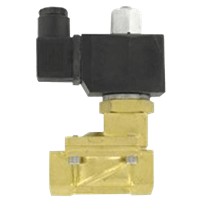 Series SSV-B Brass Solenoid Valve, 2-Way Guided NO